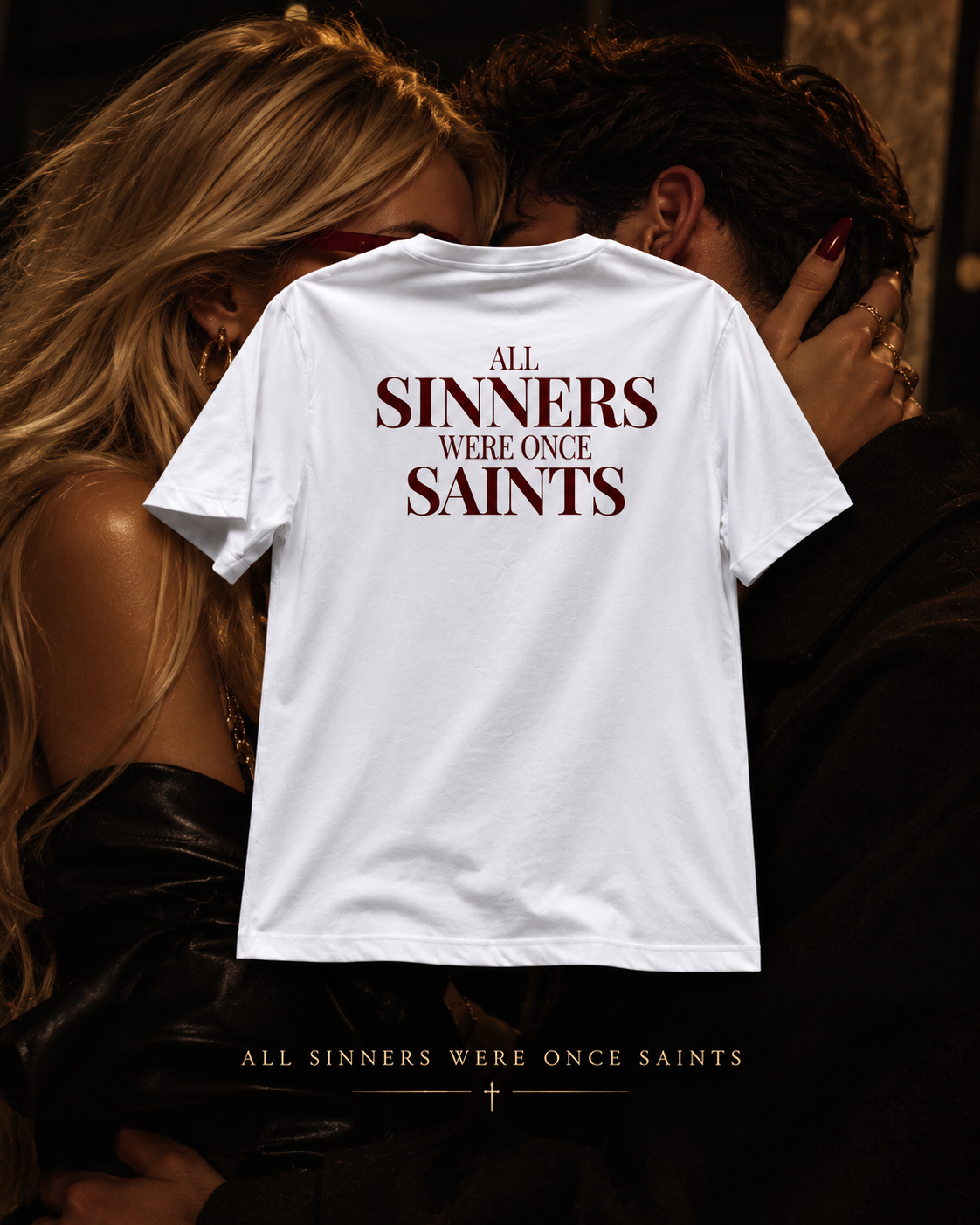 All Sinners Were Once Saints — Unisex T-Shirt