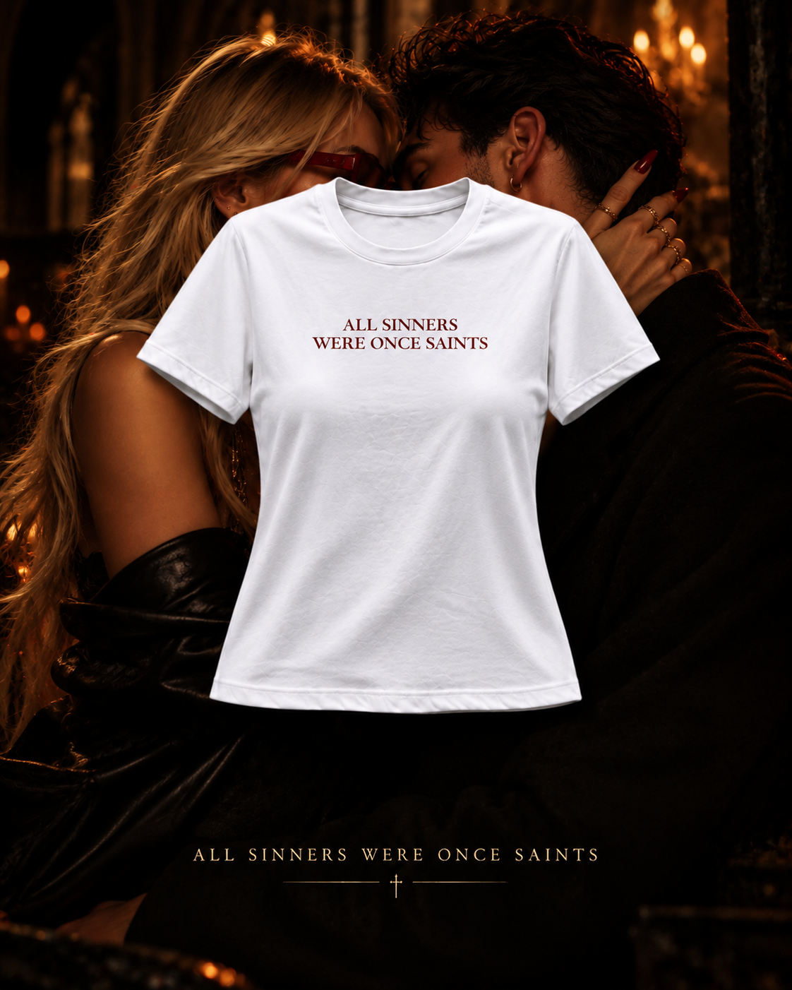 All Sinners Were Once Saints — Women’s T-Shirt